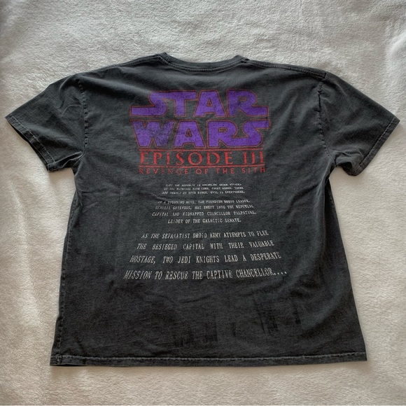 Vintage Star Wars Episode III Oversized Tee Size L - Picture 2 of 5
